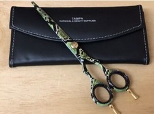 7 Inch Snake Design Professional Salon Hair cutting Scissors Barber Shears Set
