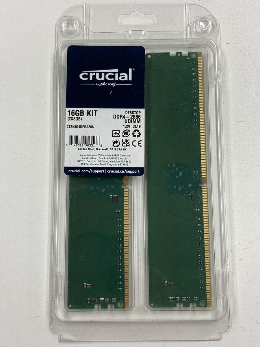 16gb Ddr4 Crucial Advisor Tool Nvme Ssd Crucial RAM 16GB