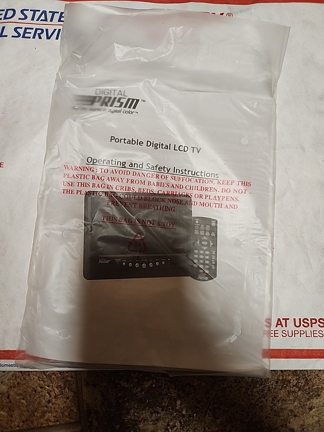 Digital Prism ATSC710 7inch Portable Handheld LCD TV tested