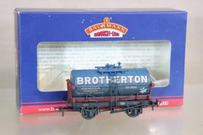 BACHMANN 37-650T WEATHERED BROTHERTON AMONIA TANK WAGON 906 BOXED pmv