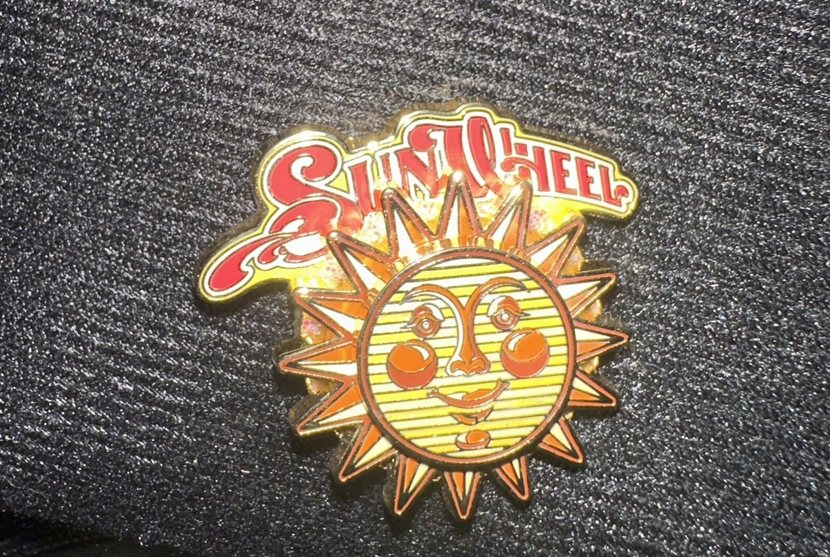 Disney Trading Pins California Adventure Sun Wheel Spinning