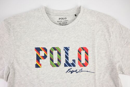 Polo Ralph Lauren Logo Custom Slim Fit T-Shirt Grey - Picture 2 of 4