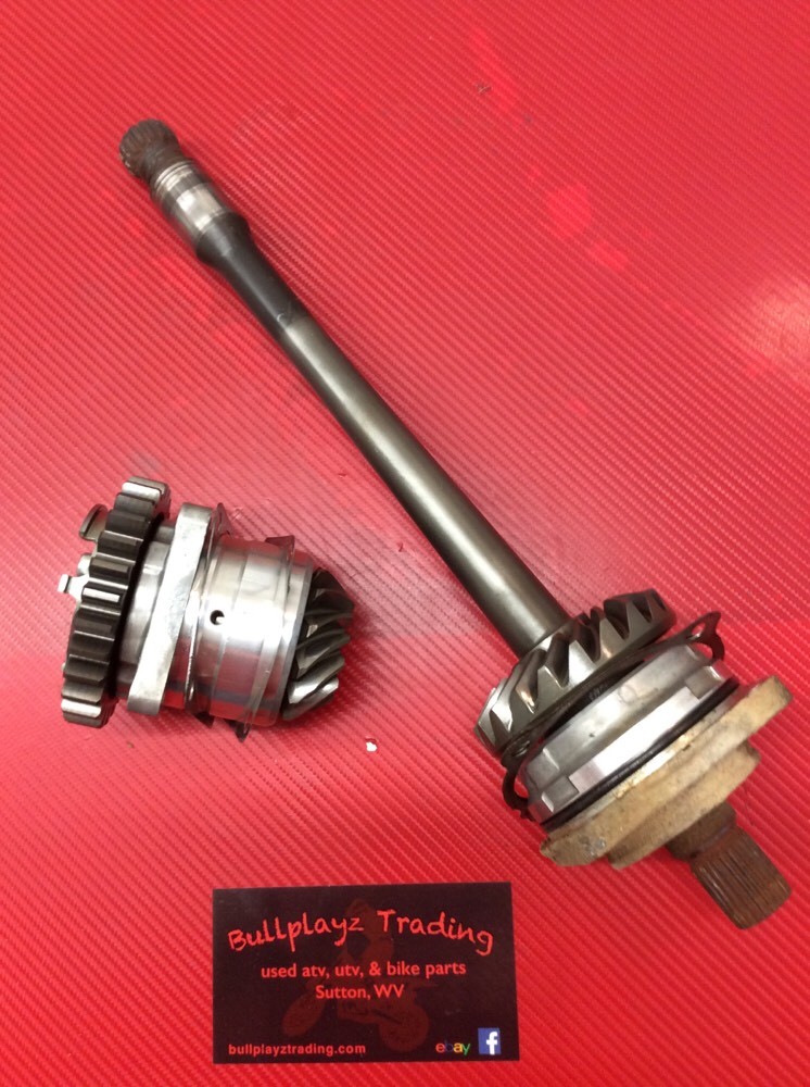 2006 Kawasaki Brute Force 750i Output Shaft With Bevel Gears Used eBay