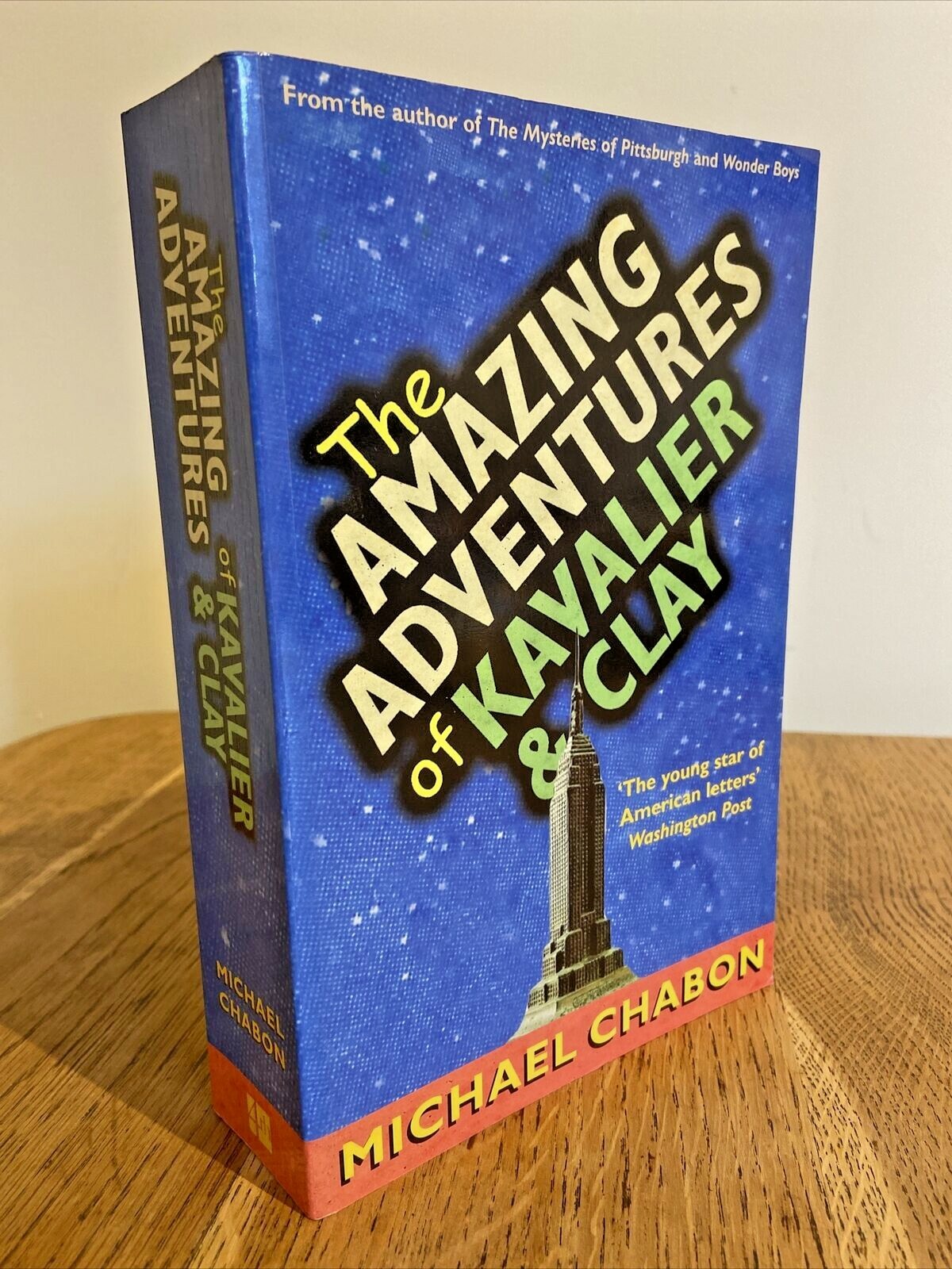 Amazing Adventures of Kavalier & Clay Michael Chabon SIGNED LINED UK 1st/1st PBO