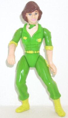 TMNT Ninja Turtles CHANNEL 6 NEWS VAN with April 1993 Playmates
