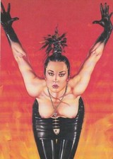 1992 OLIVIA De BERARDINIS ?? Vintage Art-Work ?? She Came From Planet Claire #33