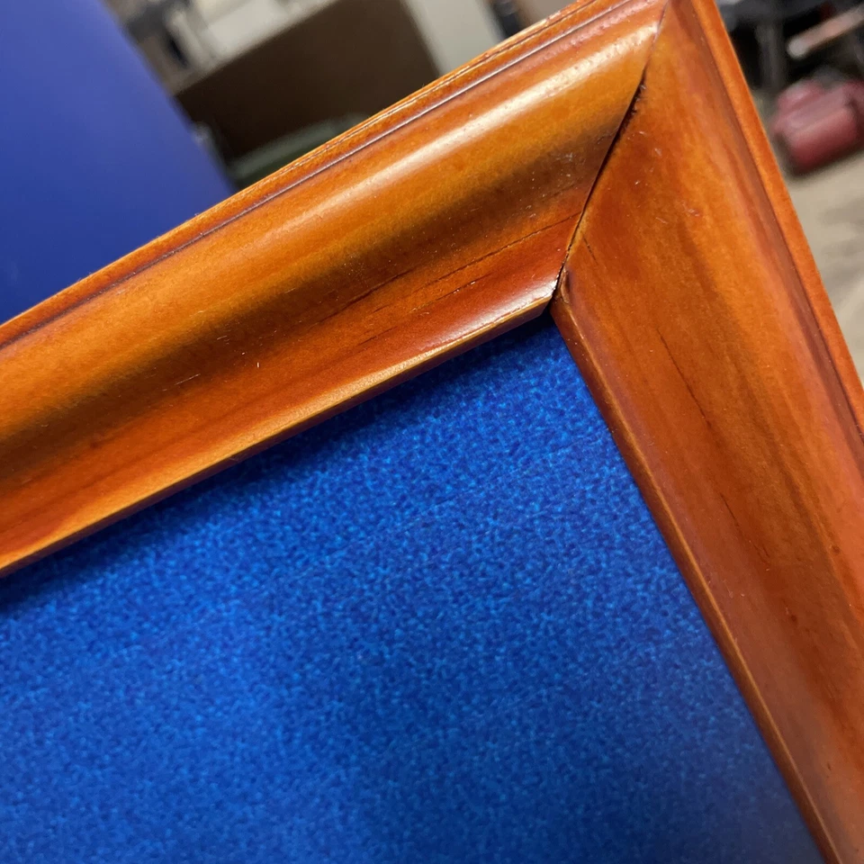 SOPA DE POLLO COMIDA RECONFORTANTE CALDO GALLINA BLANCA ESPAÑA CARTEL ENMARCADO EN MADERA 26”x38” Foto 3 de 4