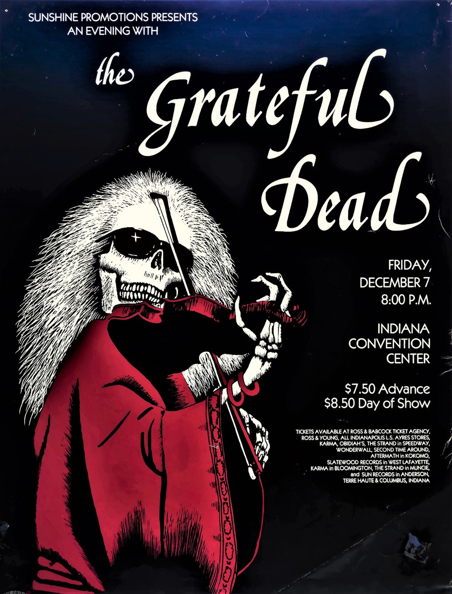 Grateful Dead Concert Poster - 12