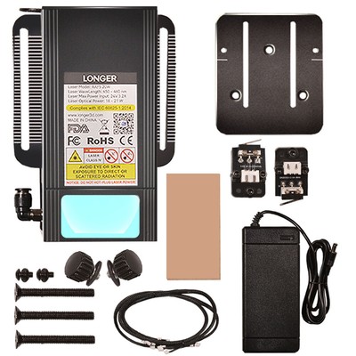 20W Laser Module Laser Head For Longer Ray5 Laser Engraving Cutting Wood Working