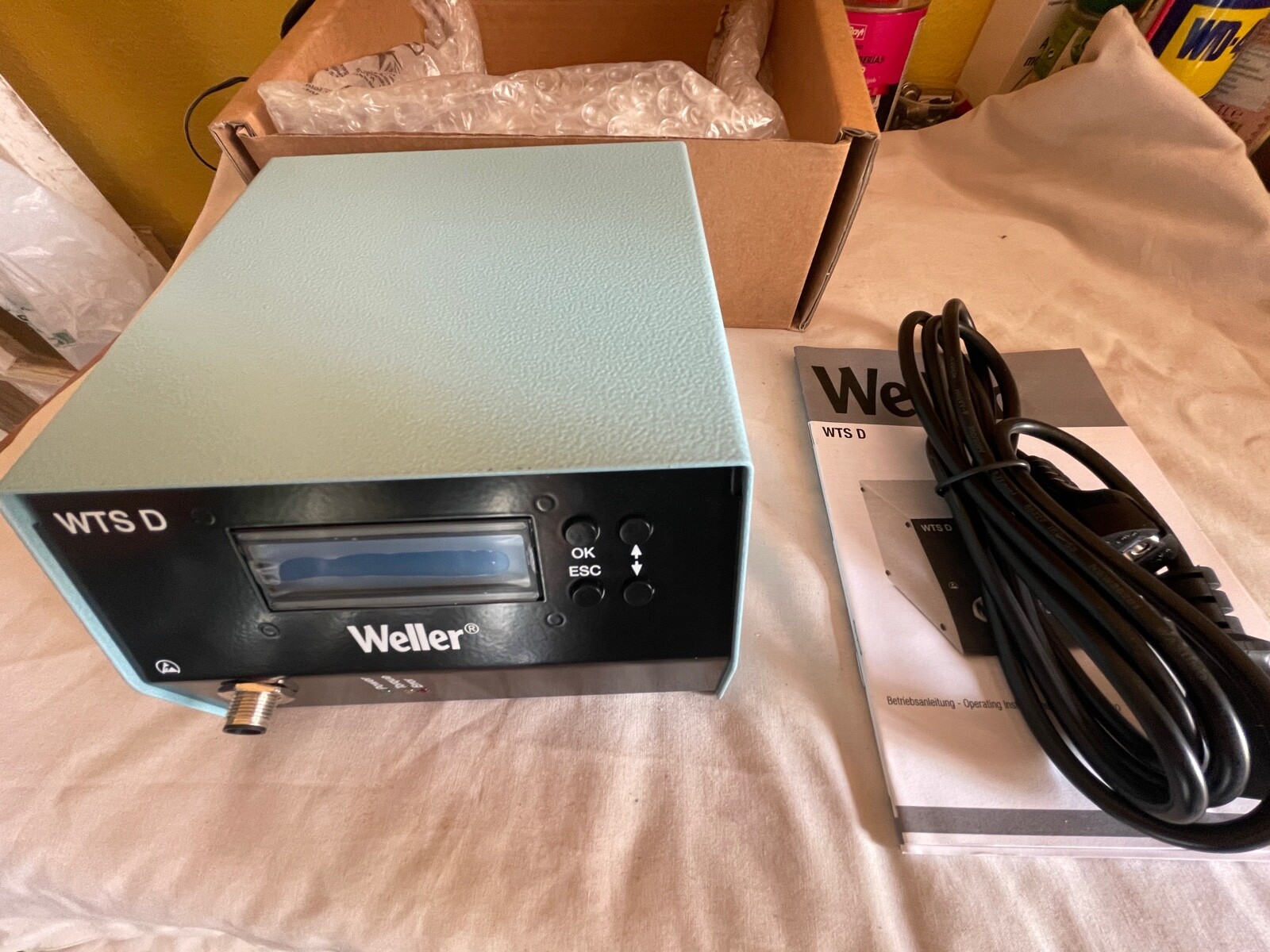 Weller WTS D alimentation numérique bi-tension 90-260VAC à haute précision thermique