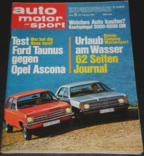 AMS 05/71 Vergl-test Ford
