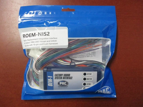 PAC ROEM-NIS2 RADIO REPLACEMENT INTERFACE 94-07 SELECT NISSAN/INFINITI VEHICLES