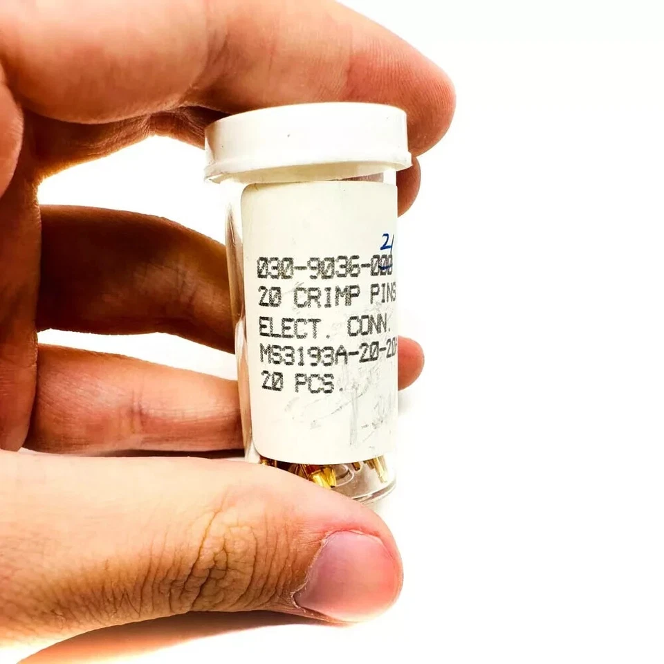 20 шт. обжимных контактных штифтов Cannon 030-9036-021 MS3193A-20-20A - Изображение 3 из 4