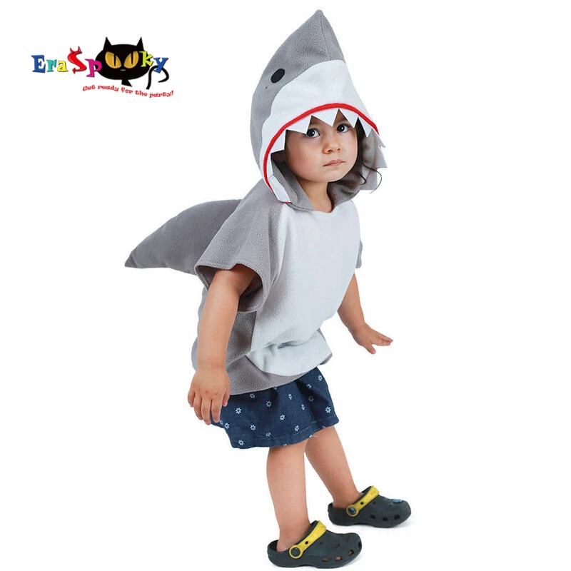 Shark Kids Fancy Dress Animals World Book Day Character Halloween