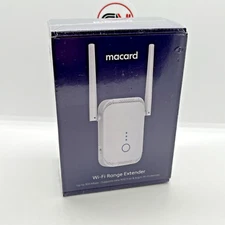 Macard WiFi Range Extender 300Mbps WiFi Booster Sealed Wi-Fi