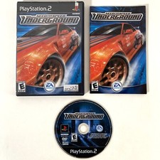 Need for Speed Underground PS2 Sony PlayStation 2 2003 Complete CIB Black Label