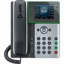 Poly Edge E350 IP Phone Corded Corded/Cordless Wi-Fi Bluetooth TAA Compliant