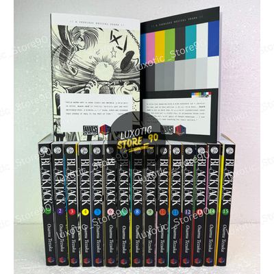 Black Jack Manga Volume 1-17 (End) Complete Set English Edition By