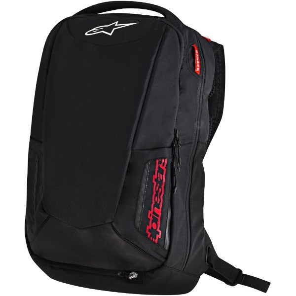 Alpinestars City Hunter Backpack Rucksack Motorcycle Black Red