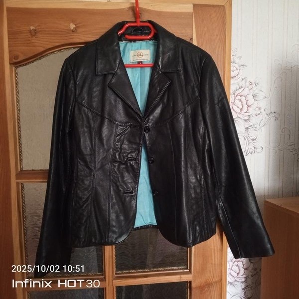 Women & Other Stories Leather Black L