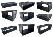 PROCRAFT 12" Deep Rack Case in Black Tolex Wrap - w/ Rack Screws - Made in USA