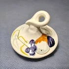 Red Wing Pottery Capistrano Sugar Bowl Lid Only Green MCM Replacement Vtg MCM