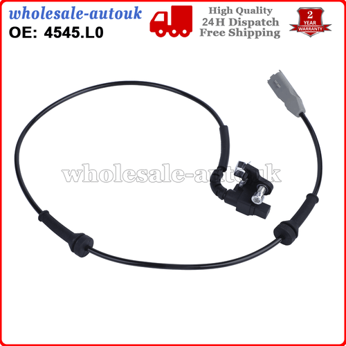 2X Sensor de velocidad ABS para Citroen C4 DS4 PEUGEOT 307 308 trasero izquierdo o derecho 4545L0 - Imagen 10 de 10