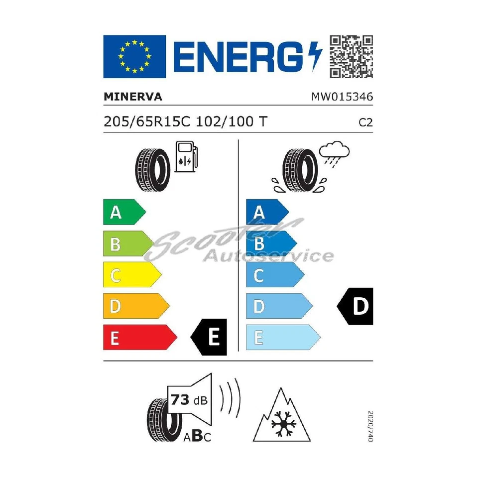 Winterreifen Minerva 205/65 R 15 102T S 110 3PMSF | 29103 - Bild 2 von 4