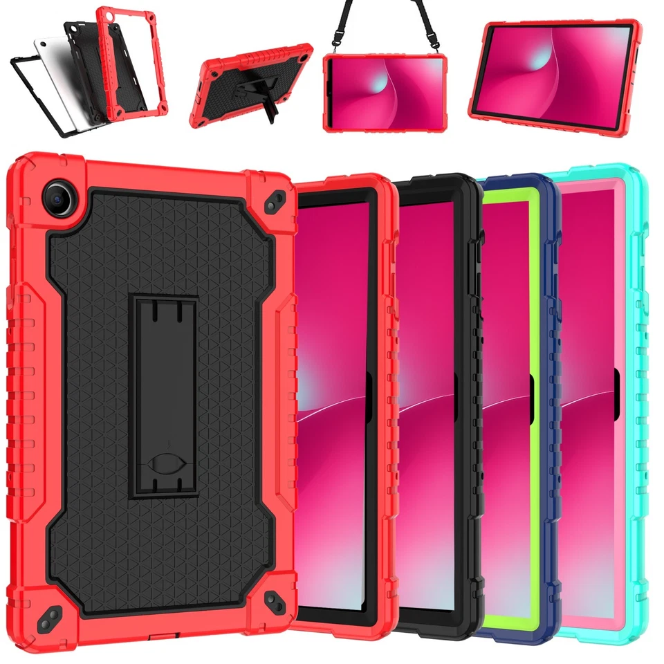 Funda para Tablet Revvl Tab 2 5G 10.1" (2025) Niños Cubierta Antigolpes Soporte Silicona Foto 2 de 2
