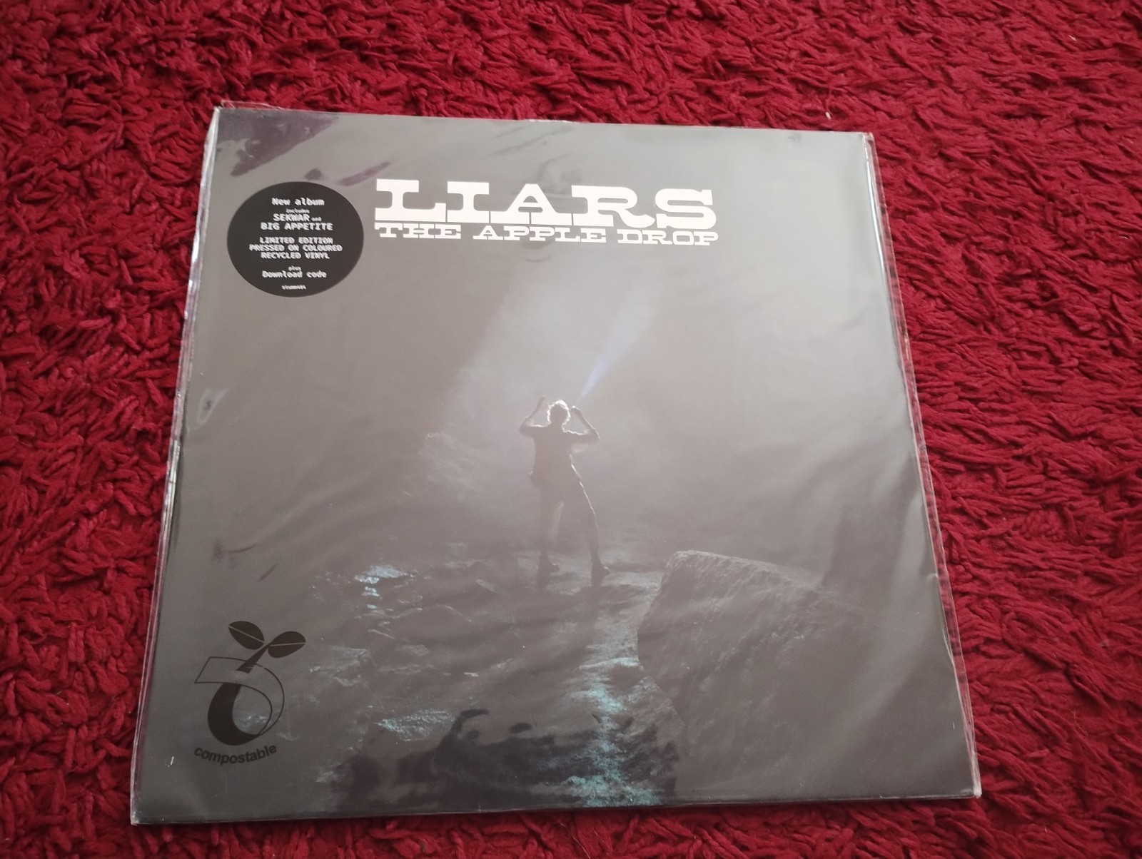 LIARS - The Apple Drop - Vinyl LP *NEW & SEALED* *Coloured Vinyl*