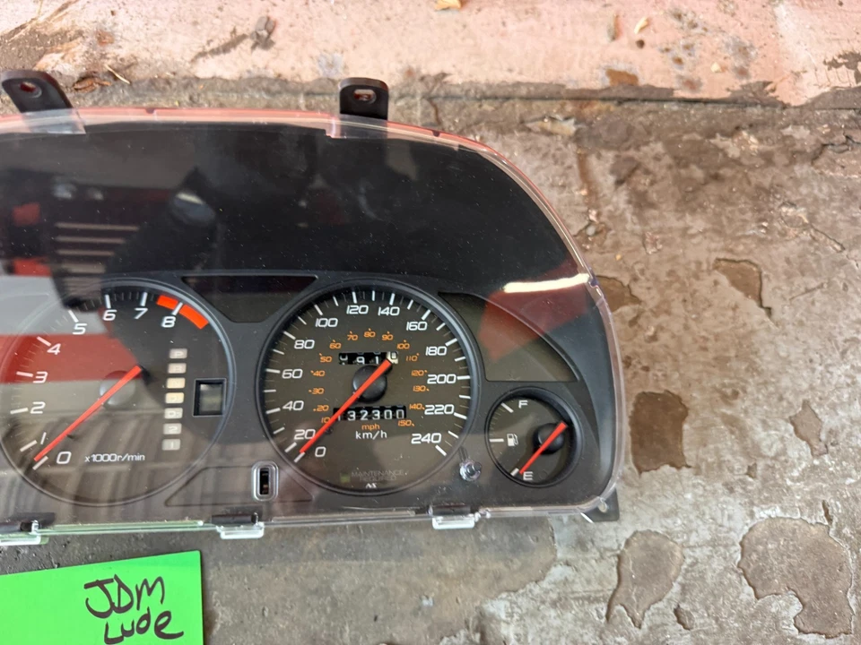 97-01 HONDA PRELUDE - AUTOMATIC INSTRUMENT GAUGE CLUSTER SPEEDOMETER -OEM #LUDE - Image 3 of 4