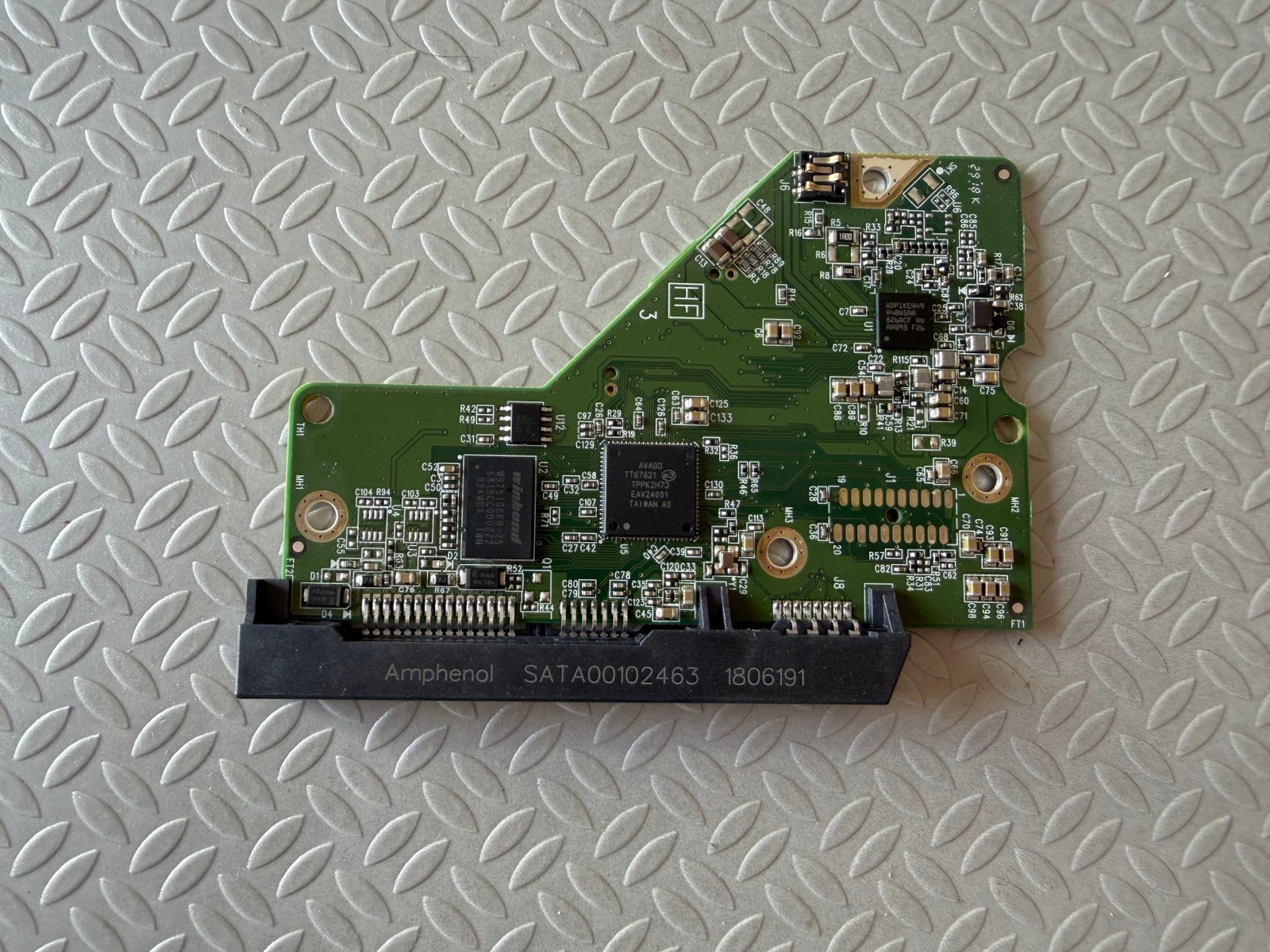 PCB SCHEDA ELETTRONICA HARD DISK 3.5" 500GB WD BLUE WD5000AZLX