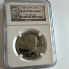 1981 Kennedy Half Dollar 50C  Proof PF 69 Ultra Cameo Type 2 San Francisco