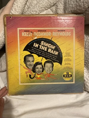 GENE KELLY/DONALD O'CONNOR/DEBBIE REYNOLDS SINGIN' IN THE RAIN  MGM E-113 10'' lp