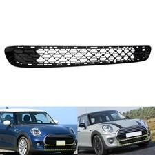 For BMW Mini Cooper F55 F56 F57 14-21 Gloss Black Front Bumper Lower Mesh Grille