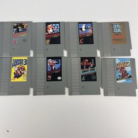 Nintendo NES Cartridge Retro 8 Count Drink Coasters Mario Donkey Kong & More
