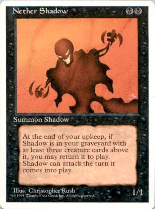 Nether Shadow Fourth Edition NM