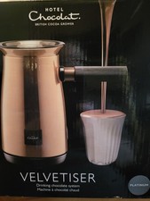 Hotel Chocolat - Velvetiser Chocolate Drink Maker HC-01 - Platinum - NEW