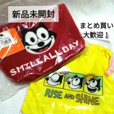 Felix Sagara Embroidered Pouch & Drawstring Bag Set | Unopened, Red &