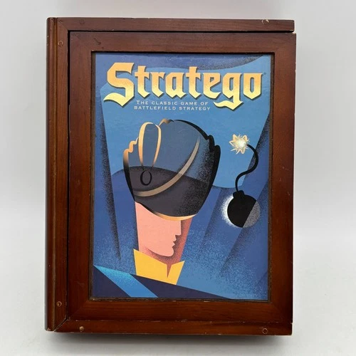Stratego Vintage Game Collection COMPLETE Hasbro 2005 Capture Flag Bookshelf