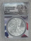 2021 Type 1 BU American Silver Eagle ANACS MS70 (600)
