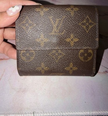 Louis Vuitton M61734 Monogram Canvas Purse - Brown