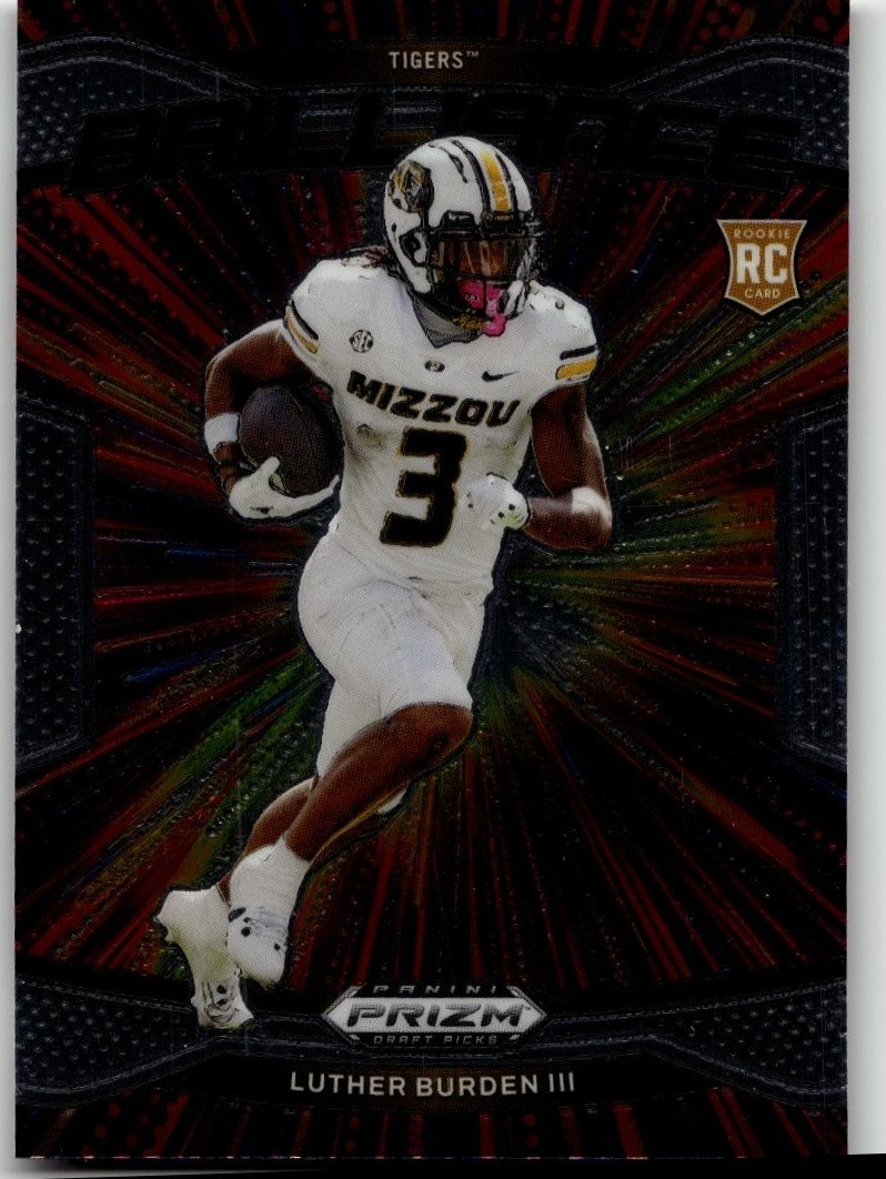 2025 Panini Prizm Draft Picks - Brilliance Luther Burden #12 (RC)