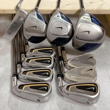 NIKE Club Set 1W 3W 7W 6-9i Pw 50 52 PT 11pc RH Graphite  Steel SR  R Men