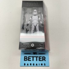 Hasbro Star Wars Black Series PHASE I CLONE TROOPER 02 AOTC  NIB W Protector