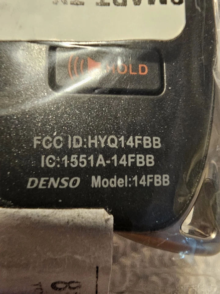 Lexus NOVO OEM Smart Keyless chave remota HYQ14FBB - Imagem 2 de 2