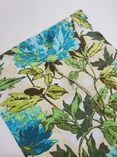Amy Butler Fabric Love Floral Green Blue Cotton Sew Quilt OOP FAT QUARTER
