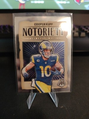 2024 Panini Mosaic - Notoriety Cooper Kupp #13 NFL LA Rams Trading Card