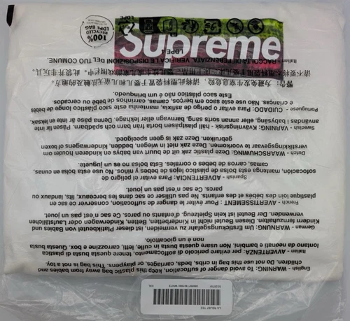 Tee shirt Supreme Los Angeles Fire Relief Box Logo Taille XXL ✨LIVRAISON RAPIDE EN MAIN ✨