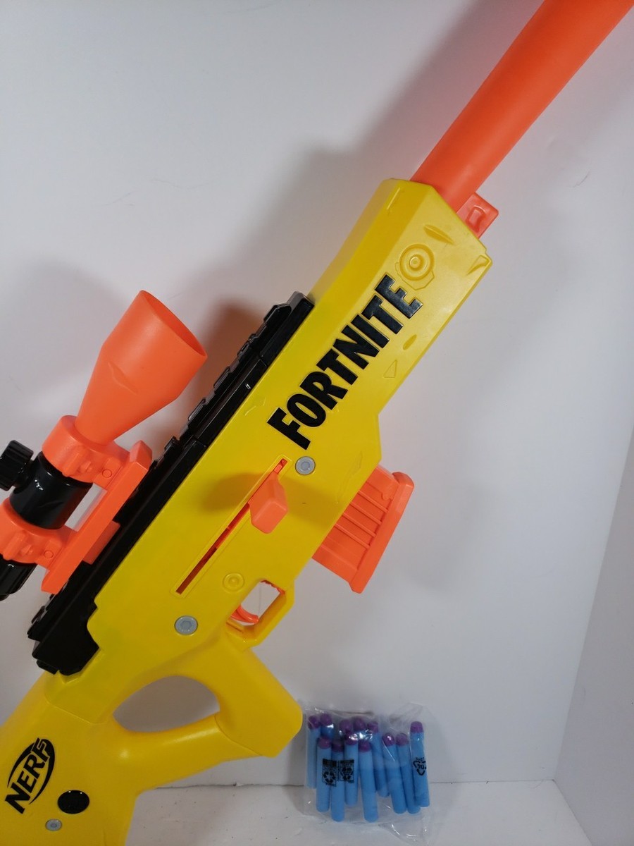 NERF FORTNITE BASR-L トイガン Amazon.com: Nerf Fortnite BASR-L Bolt Action, Clip Fed Blaster